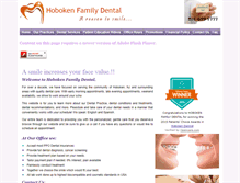 Tablet Screenshot of hobokenfamilydental.com